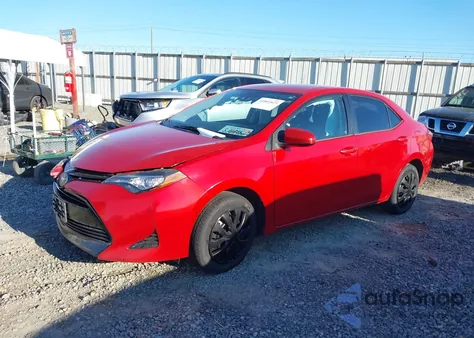 2017 Toyota Corolla Le z USA, uszkodzony, nr VIN 2T1BURHE2HC807204